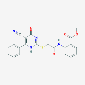 molecular formula C21H16N4O4S B7735838 CID 40914482 