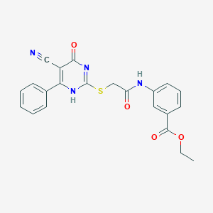 molecular formula C22H18N4O4S B7735845 CID 40914486 
