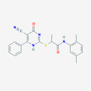molecular formula C22H20N4O2S B7735882 CID 20995247 