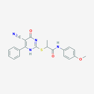 molecular formula C21H18N4O3S B7735884 CID 20995248 