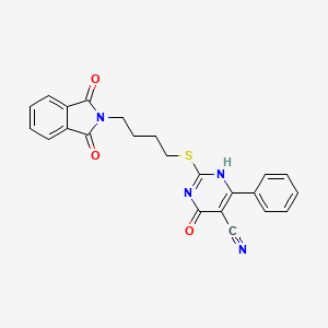 molecular formula C23H18N4O3S B7735938 CID 20995262 