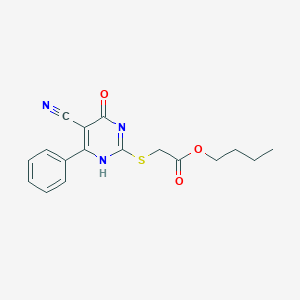 molecular formula C17H17N3O3S B7735953 CID 7576030 
