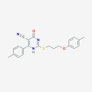 molecular formula C22H21N3O2S B7736004 CID 7576048 