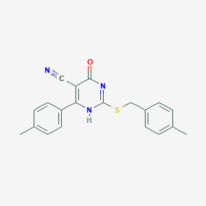 molecular formula C20H17N3OS B7736028 CID 7576052 