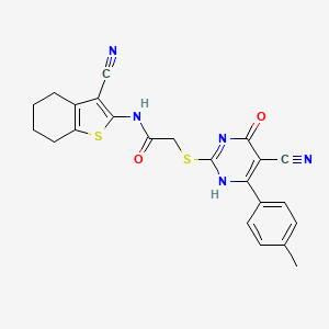 molecular formula C23H19N5O2S2 B7736036 CID 24220889 