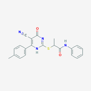 molecular formula C21H18N4O2S B7736164 CID 20995270 