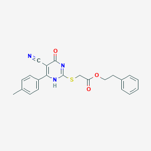 molecular formula C22H19N3O3S B7736221 CID 7576099 