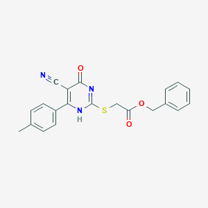 molecular formula C21H17N3O3S B7736250 CID 7576105 