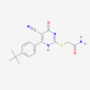 molecular formula C17H18N4O2S B7736256 CID 7576107 