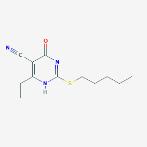 molecular formula C12H17N3OS B7736845 CID 7576217 