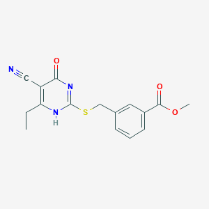molecular formula C16H15N3O3S B7736851 CID 7576222 