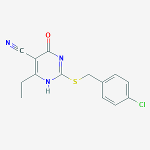 molecular formula C14H12ClN3OS B7736863 CID 7576239 