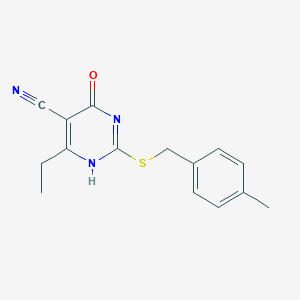 molecular formula C15H15N3OS B7736870 CID 7576240 