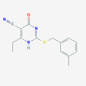 molecular formula C15H15N3OS B7736874 CID 7576242 