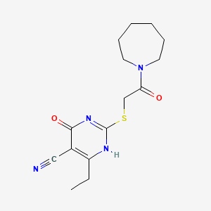 molecular formula C15H20N4O2S B7736925 CID 7576268 