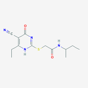 molecular formula C13H18N4O2S B7736932 CID 44644534 