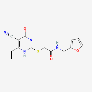molecular formula C14H14N4O3S B7736935 CID 7576276 