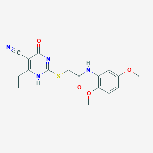 molecular formula C17H18N4O4S B7736952 CID 7576284 