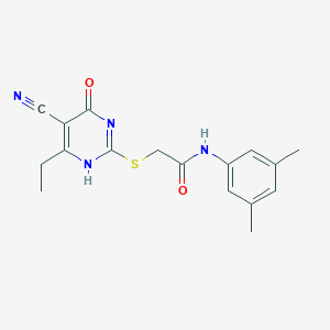 molecular formula C17H18N4O2S B7736993 CID 7576312 