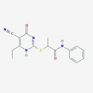 molecular formula C16H16N4O2S B7737004 CID 24281419 