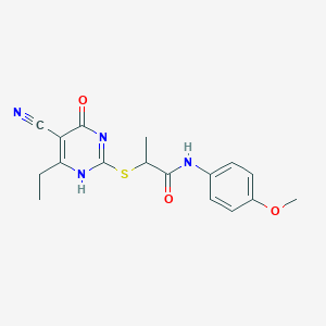 molecular formula C17H18N4O3S B7737035 CID 44644539 