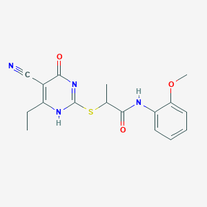 molecular formula C17H18N4O3S B7737041 CID 44644540 