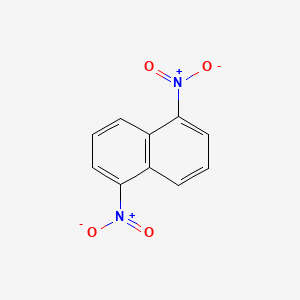 molecular formula C10H6N2O4 B7737185 1,5-Dinitronaphthalene CAS No. 71607-49-3