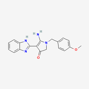 molecular formula C19H18N4O2 B7737307 CID 18593084 