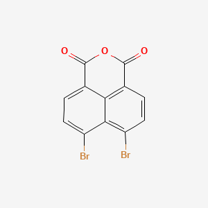 molecular formula C12H4Br2O3 B7737345 6,7-二溴苯并[de]异色满-1,3-二酮 