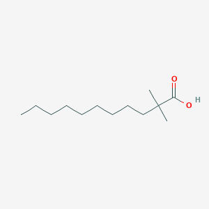 molecular formula C13H26O2 B077374 2,2-二甲基十一酸 CAS No. 13005-29-3