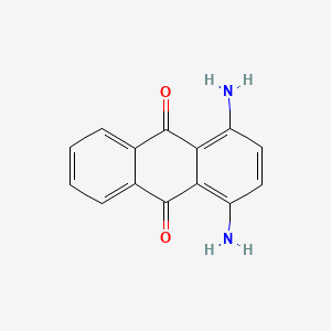molecular formula C14H10N2O2 B7737400 1,4-Diaminoanthraquinone CAS No. 71775-54-7