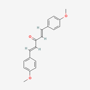 molecular formula C19H18O3 B7737421 (1E,4E)-1,5-bis(4-methoxyphenyl)penta-1,4-dien-3-one CAS No. 50764-85-7