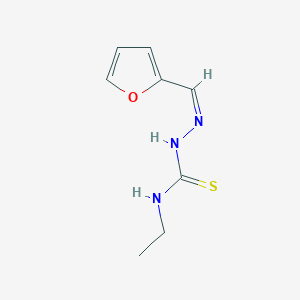 molecular formula C8H11N3OS B7737447 4-Ethyl-1-(2-furanylmethylene)thiosemicarbazide 