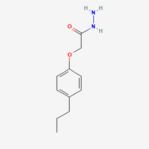 molecular formula C11H16N2O2 B7737513 2-(4-Propylphenoxy)acetohydrazide 