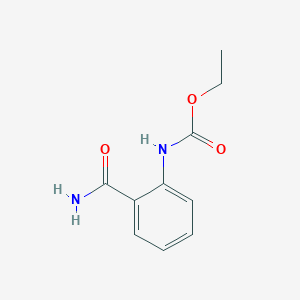 molecular formula C10H12N2O3 B7737640 Ethyl (2-carbamoylphenyl)carbamate 