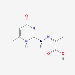 molecular formula C8H10N4O3 B7737659 CID 5351897 