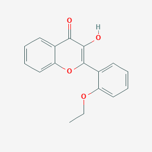 molecular formula C17H14O4 B7737722 2-(2-ethoxyphenyl)-3-hydroxy-4H-chromen-4-one 