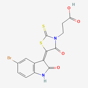molecular formula C14H9BrN2O4S2 B7737743 CID 5710172 