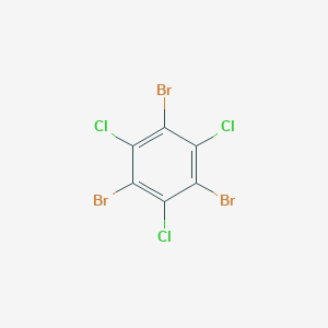 B077382 1,3,5-Tribromo-2,4,6-trichlorobenzene CAS No. 13075-02-0