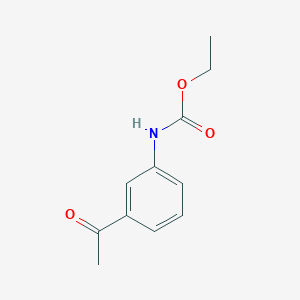 molecular formula C11H13NO3 B7738222 (3-Acetylphenyl)carbamic acid, ethyl ester 