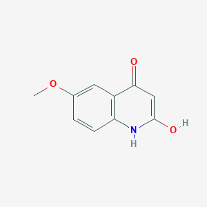 B077390 2,4-Dihydroxy-6-methoxyquinoline CAS No. 14300-45-9