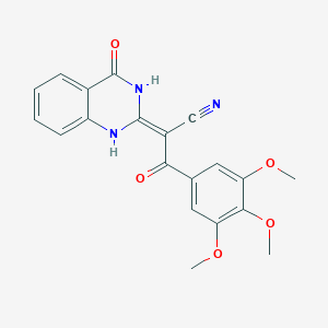 molecular formula C20H17N3O5 B7739102 CID 5449996 