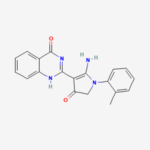 molecular formula C19H16N4O2 B7739129 CID 718895 