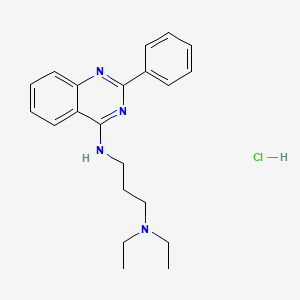 N,N-Diethyl-N'-(2-phenyl-quinazolin-4-yl)-propane-1,3-diamine