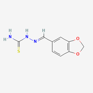 molecular formula C9H9N3O2S B7739370 Piperonal, thiosemicarbazone CAS No. 5351-85-9