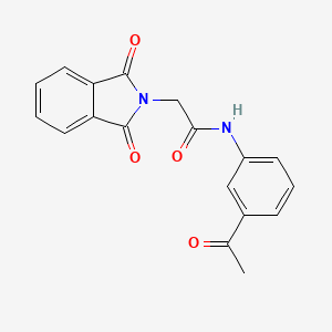 N-(3-Acetyl-phenyl)-2-(1,3-dioxo-1,3-dihydro-isoindol-2-yl)-acetamide