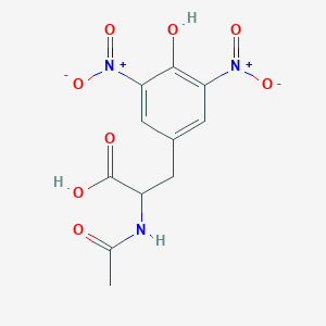 molecular formula C11H11N3O8 B7739446 n-乙酰-3,5-二硝基酪氨酸 