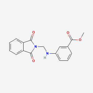 METHYL 3-{[(1,3-DIOXO-2,3-DIHYDRO-1H-ISOINDOL-2-YL)METHYL]AMINO}BENZOATE