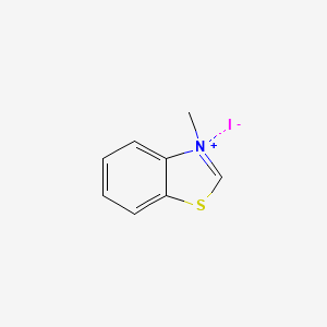 3-methyl-1,3-benzothiazol-3-ium;iodide