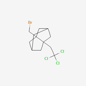 (2R,3as,5S,6as)-3a-(bromomethyl)-6a-(2,2,2-trichloroethyl)octahydro-2,5-methanopentalene